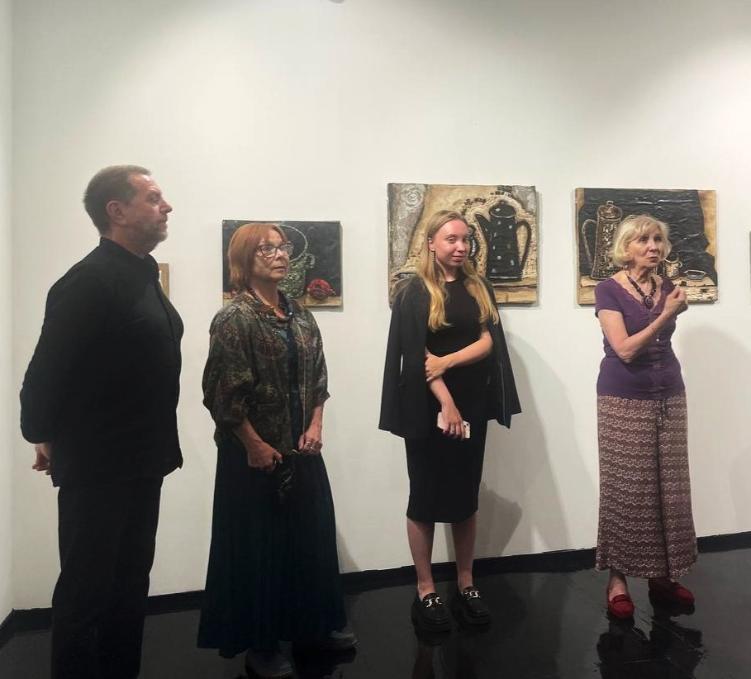 VERNISSAGE OF ANNA ZAMULA’S AND DMITRY SHNEERSON’S  EXHIBITION