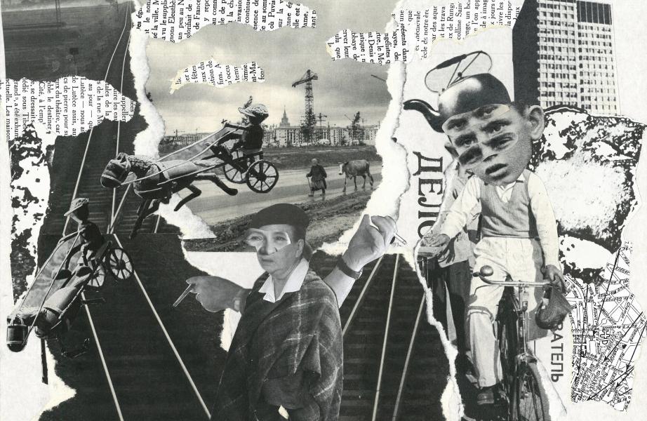 Collage Illustration Workshop for Adults as Part of Oskar Klever's Exhibition “The Dream – White Horse”