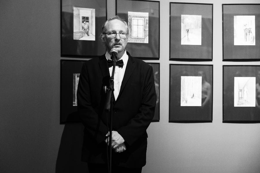 Curator’s Tour of Oskar Klever's Exhibition “The Dream – White Horse” with Sergei Chernobai, Specialist of The Central State Archive of Literature And Art 