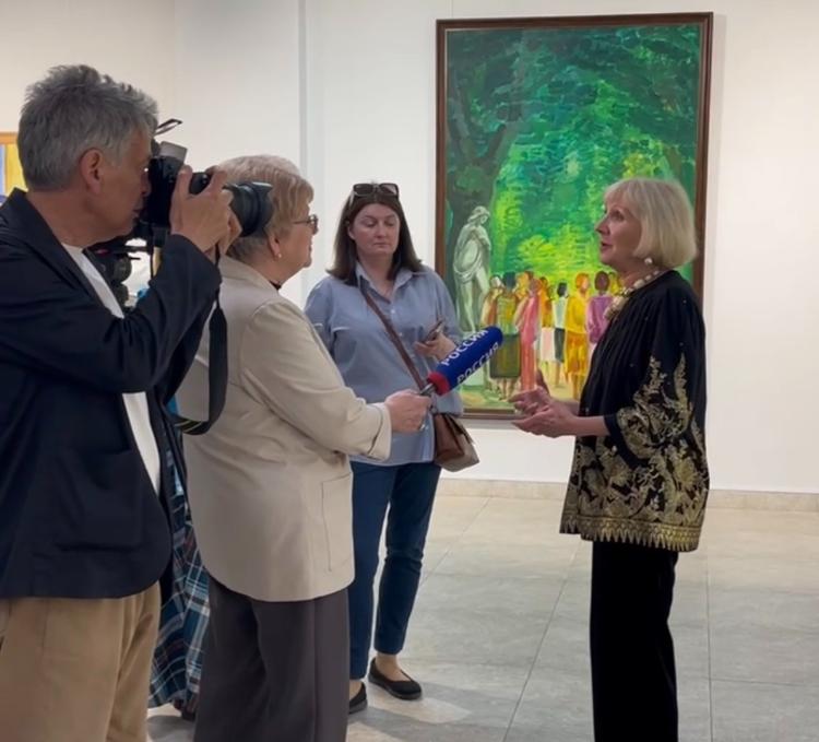 VERNISSAGE OF THE EXHIBITION “IN THE IMAGES OF ST PETERSBURG” AT THE MURMANSK REGIONAL ART MUSEUM