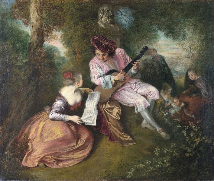 MASP Art School | Lecture “Fairy Show of Feelings and Refinement of Style in Antoine Watteau’s Oeuvre”